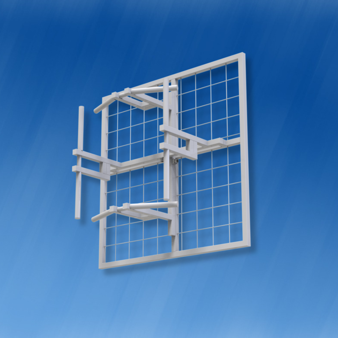 Painel VHF - MIMO - 2 Dipolos