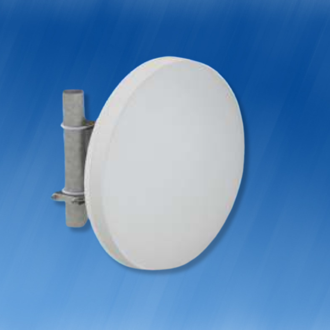 Antena Parabólica de Microondas 6 GHz Anatel Classe 3 Polarização Simples ou Dupla com Radome Shield 0.9 m, 1.2 m, 1.8 m, 2.4 m, 3 m e 3.6 m