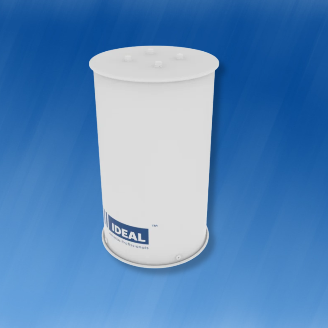 Antena UHF Superturnstile com Polarização Horizontal para Recepção Banda Larga