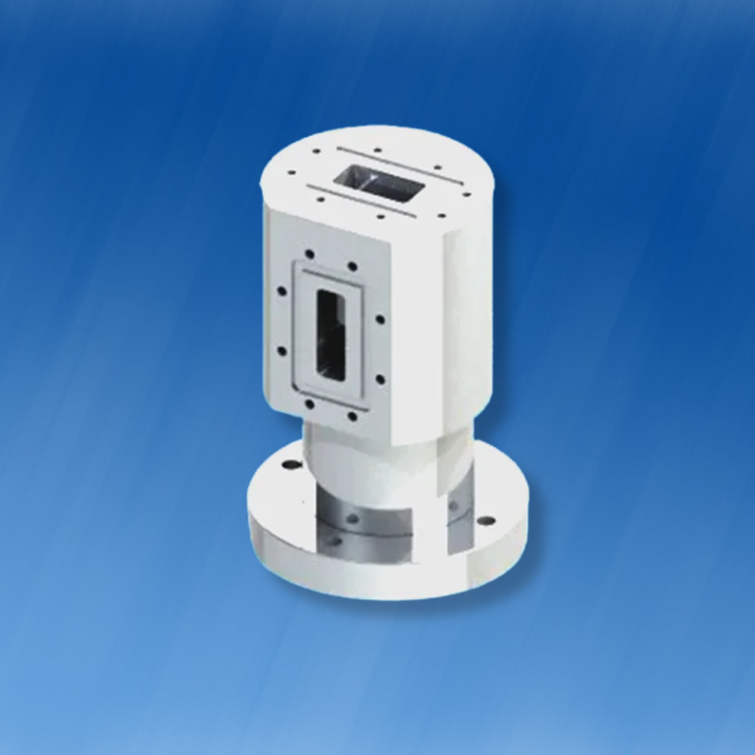 OMT - Orthomode Transducer Compacta (6 GHz, 7 GHz, 8 GHz, 10 GHz, 12 GHz, 15 GHz, 18 GHz ou 23 GHz)