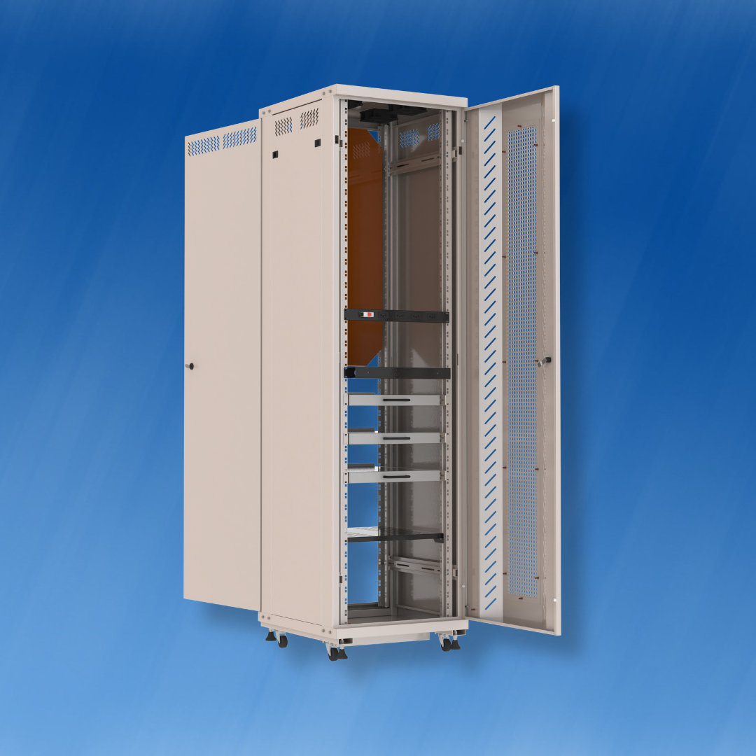 Rack Indoor 44U Pesonalizado Porta Tela​
