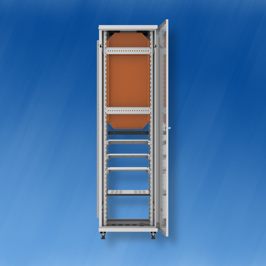 Rack Indoor 44U Pesonalizado Porta Tela​