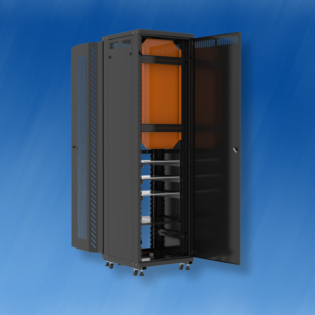 Rack Indoor 44U Pesonalizado Porta Tela​