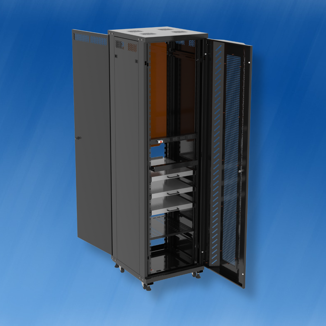 Rack Indoor 44U Pesonalizado Porta Tela​ (7)