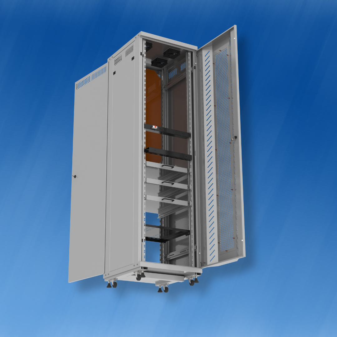 Rack Indoor 44U Pesonalizado Porta Tela​ (7)