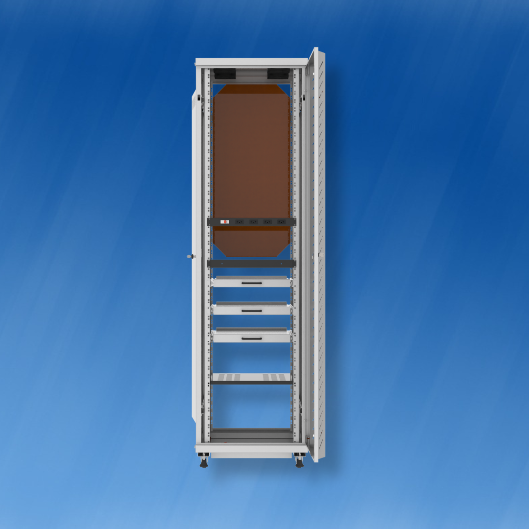 Rack Indoor 44U Pesonalizado Porta Tela​