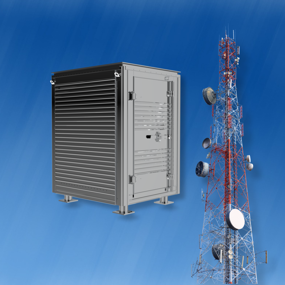 Sistema Completo de Retransmissão de Sinal de TV (Gap-Filler) - TxRx+Torre+Shelter