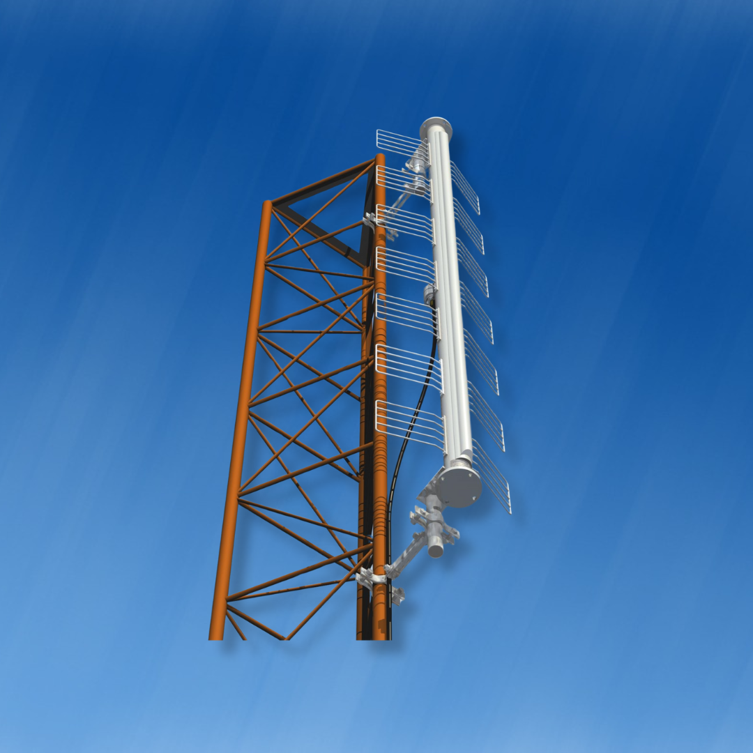 Antena Slot UHF para Retransmissão (Gap-Filler) com Polarização Horizontal