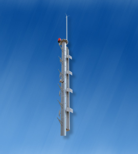 Antena UHF Slot Cavidade com Polarização Horizontal